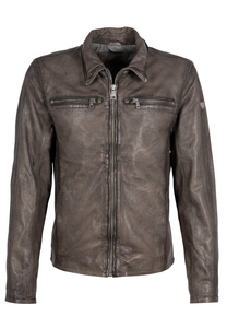 kurtka skórzana MMSANTIAGO ANTIQUE BEIGE RF