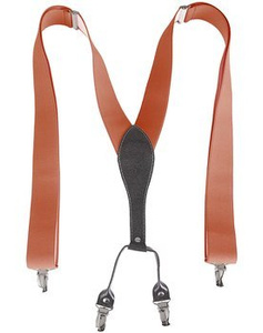 szelki damskie pomarańczowe, 35 mm