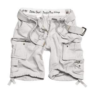 spodnie bojówki krótkie DIVISION SHORTS OFF-WHITE