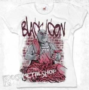 bluzka damska BLACK ICON - EXECUTION biała (DICON055 WHITE)