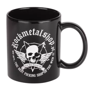 kubek ROCKMETALSHOP czarny