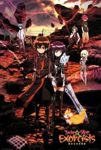plakat TWIN STAR EXORCISTS - KEY ART
