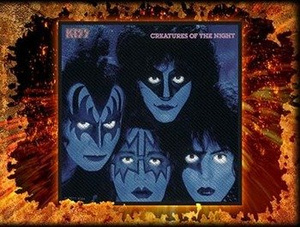 naszywka KISS - CREATURES OF THE NIGHT