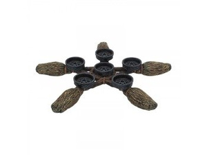 świecznik BROOMSTICK PENTAGRAM