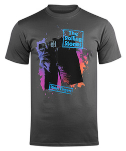 koszulka ROLLING STONES - STICKY COLOURS szara