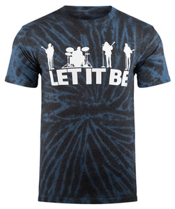koszulka  THE BEATLES - LET IT BE, barwiona