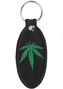 brelok TRAWKA wyszywany