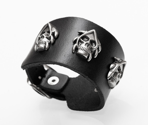 pieszczocha 1-rzędowa Skull