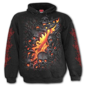 bluza SKULL LAVA, kangurka z kapturem