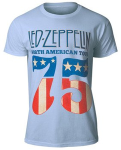 koszulka LED ZEPPELIN - 1975 NORTH AMERICAN TOUR