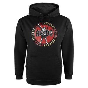 bluza AC/DC - 50 YEARS, kangurka z kapturem