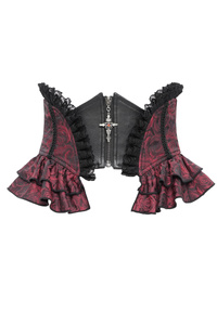 pasek DEVIL FASHION - RED GOTHIC