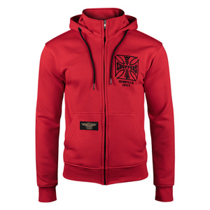 bluza rozpinana WEST COAST CHOPPERS - AUSTIN.TX red