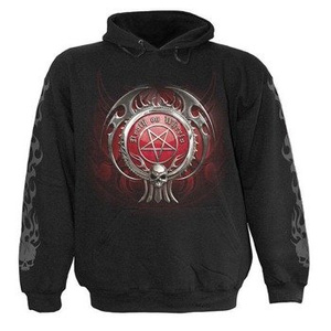 bluza DEATH ON WHEELS, kangurka z kapturem