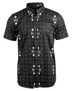 koszula THE BEATLES - DRUM AND APPLES (black)