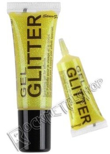 ŻEL POŁYSKUJĄCY DO TWARZY I CIAŁA, kolor ŻÓŁTY/YELLOW