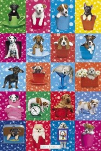 plakat KEITH KIMBERLIN - DOG COLLAGE