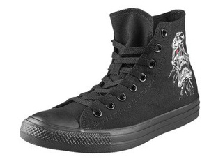 trampki CONVERSE(M3310) - CHUCK TAYLOR ALL STAR HI PRINT IRON SKULL BLACK