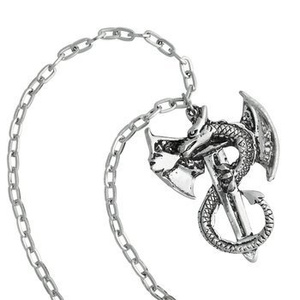 wisior + łańcuch DRAGON SWORD