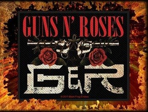naszywka GUNS N' ROSES - GNR ROSES