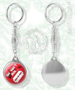 brelok YOU WON'T RUN...