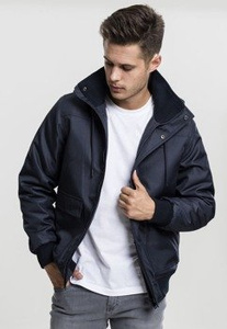 kurtka HEAVY HOODED JACKET navy