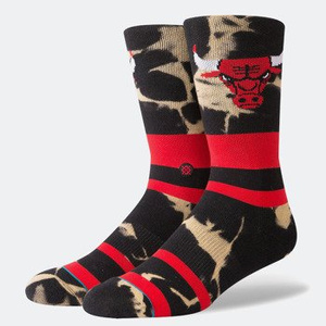 skarpetki NBA - BULLS ACID WASH