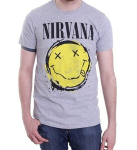 koszulka NIRVANA - SMILEY SPLAT