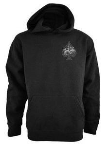 bluza DARKSIDE - ACE OF SPADES, kangurka z kapturem