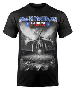 koszulka IRON MAIDEN - EN VIVO B&W COVER