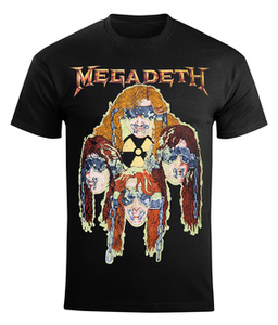 koszulka MEGADETH - NUCLEAR GLOW HEADS