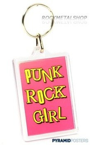 brelok do kluczy PUNK - PUNK ROCK GIRL (PK4493)