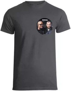 koszulka KAZIK - ZARAZA grafitowa