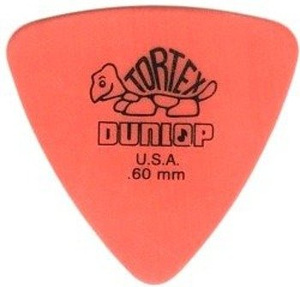 kostka gitarowa DUNLOP - TORTEX TRIANGLE (orange) 0.60mm (431R60)