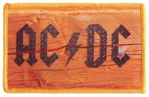 naszywka AC/DC - LOGO
