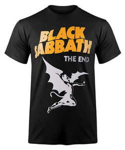 koszulka BLACK SABBATH - THE END COVER LOGO